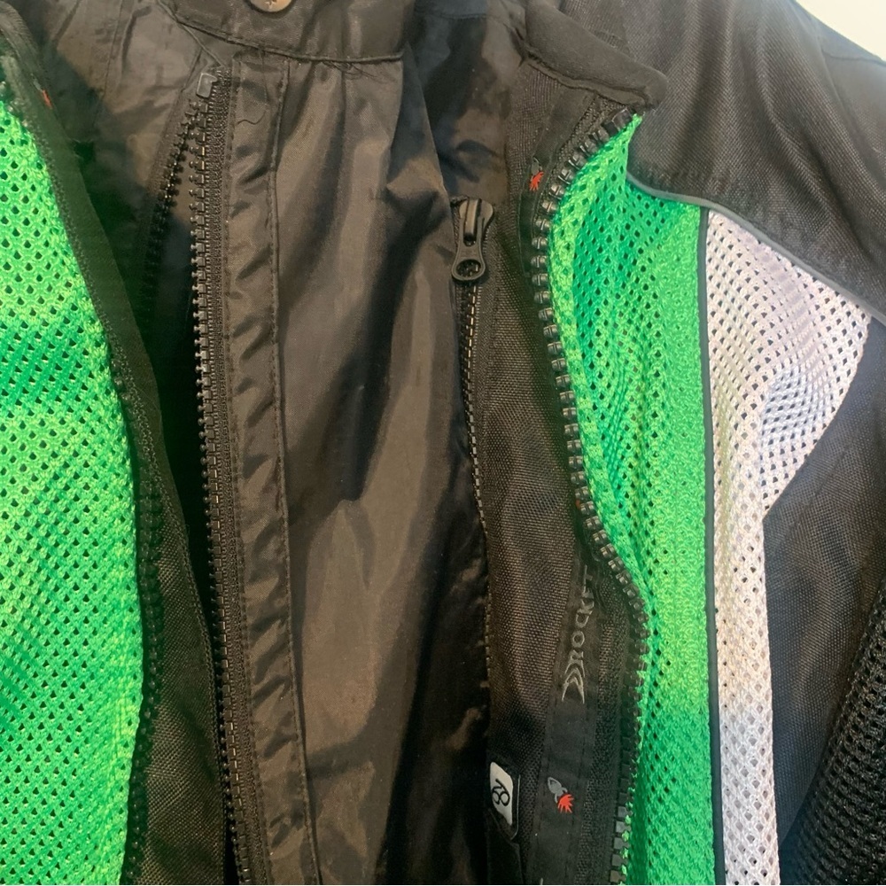 Joe Rocket Phoenix 5.0 green and Black Motorcycle Jacket Size XL - Picture 8 of 12